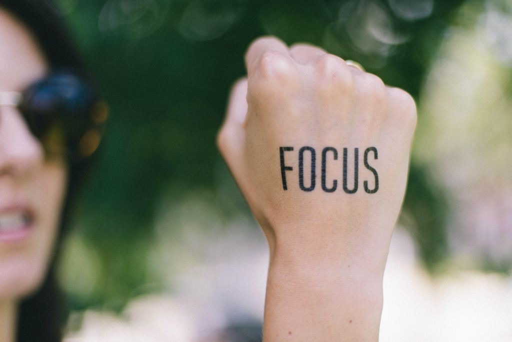 focus ON WHAT YOU HAVE